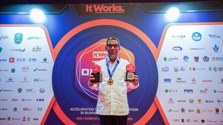 Ditjen KI Kemenkumham Raih Dua Penghargaan Top Digital Awards 2021