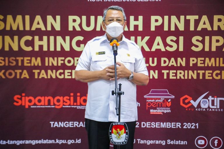 Aplikasi Sipangsi Diluncurkan, Benyamin: Semoga Tingkat Partisipasi Pemilih Meningkat