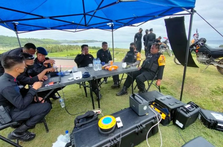 Polisi Turunkan Paksa Lima Drone di Sirkuit Mandalika