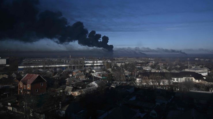 Diberondong 100 Rudal Rusia, Ukraina Porak-poranda