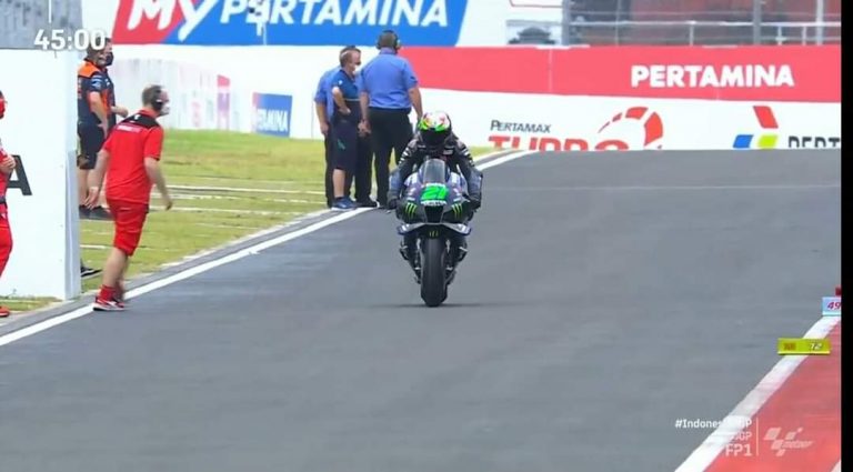 Espargaro Jadi Pebalap Tercepat Sesi Free Practice di Mandalika