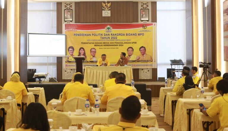 MPO Salah Satu Ujung Tombak Kemenangan Golkar pada Pemilu 2024