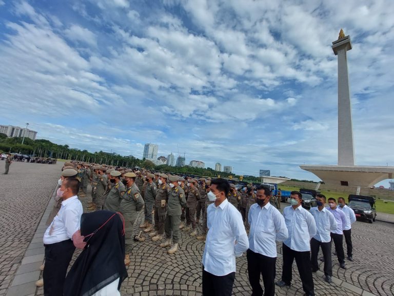 Ribuan Petugas Satpol PP Disiagakan Jelang Natal dan Tahun Baru