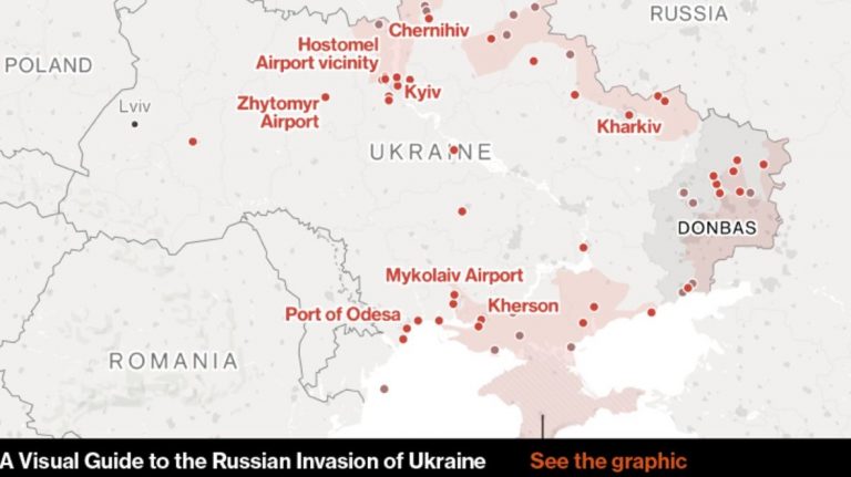 Hari Ketujuh Invasi, Rusia Kuasai Ukraina Selatan