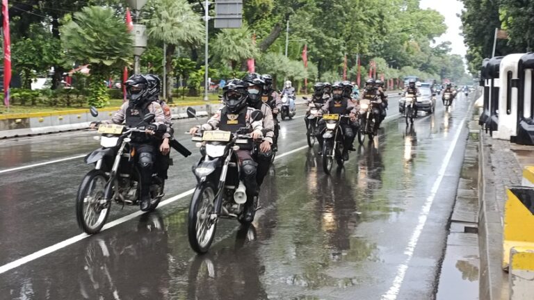 Ribuan Personel Polri Disiagakan Jelang Pertandingan Indonesia Vs Thailand