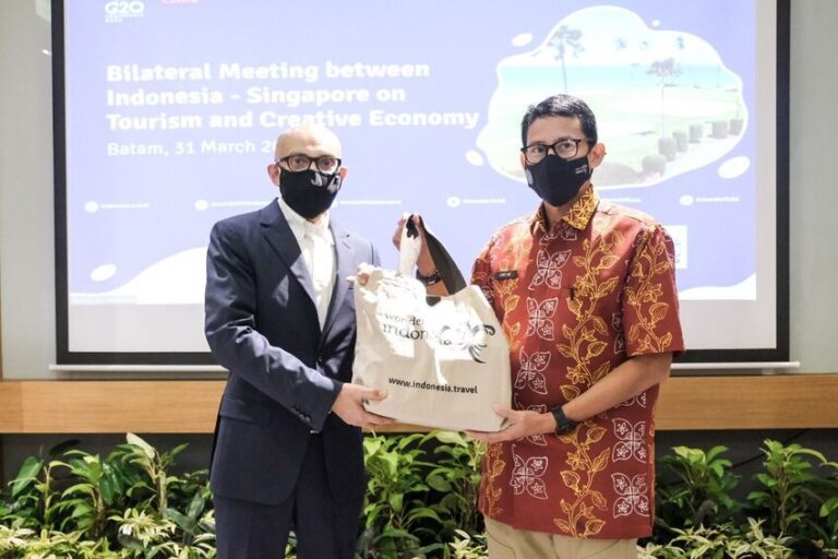 Sadiaga dan Dubes Singapura Bahas Program Kepariwisataan di Batam