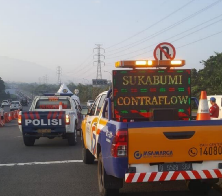 Urai Kemacetan, Tol Jagorawi Berlakukan Contra Flow Mulai KM 44+500