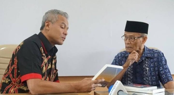 Cerita Ganjar Pranowo Soal Buya Syafii: Beliau Tokoh Panutan yang Menyejukkan