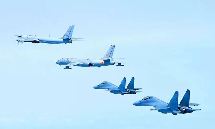 Patroli Bareng Rusia, China Kerahkan Jet Tempur J-16