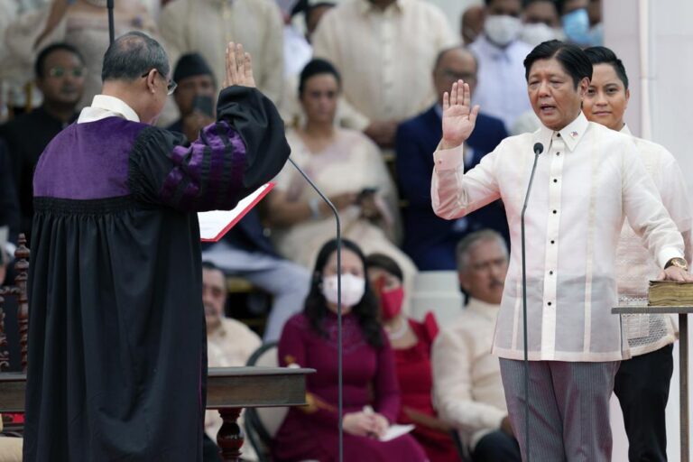 Ferdinand Marcos Jr Dilantik jadi Presiden Filipina