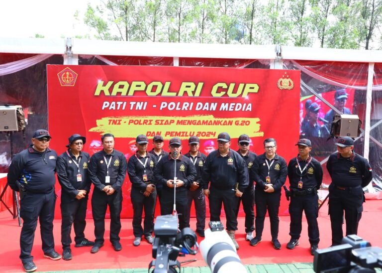 Kapolri: Sinergitas TNI-Polri dan Media Sukseskan Event Besar