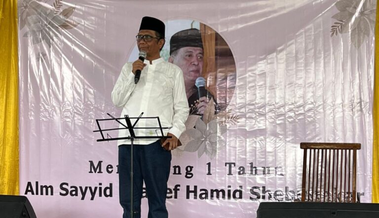 Haul Sayeed Syarief Shebubakar Dihadiri Menkopolhukam