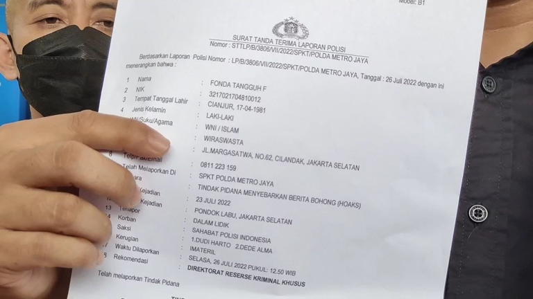 Sahabat Polisi Indonesia Laporkan Pengedit Profil Irjen Fadil Imran di Wikipedia