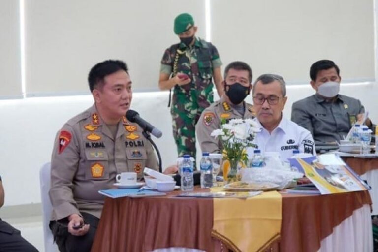 Gubernur Syamsuar Apresiasi Polda Riau Gagalkan Peredaran Sabu 19 Kilogram