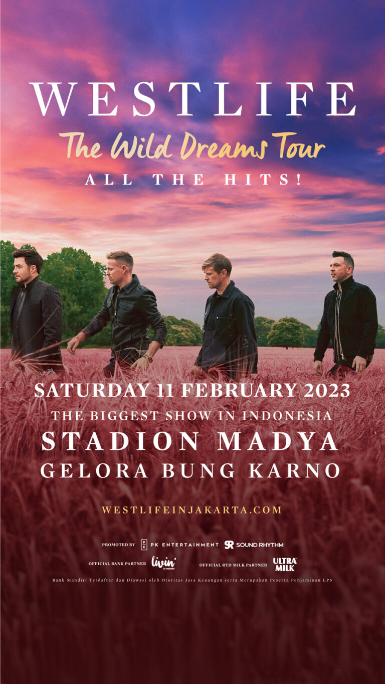 Konser Westlife Guncang Stadion GBK, Tiket Telah Habis Terjual dengan Cepat