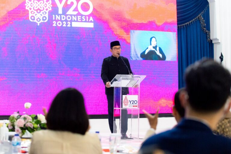 Ridwan Kamil : Delegasi Y20 Adalah Pemimpin Dunia Masa Depan