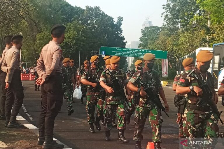 Sebanyak 4.200 Personel Gabungan Amankan Istana Negara Saat Upacara HUT ke-77 RI