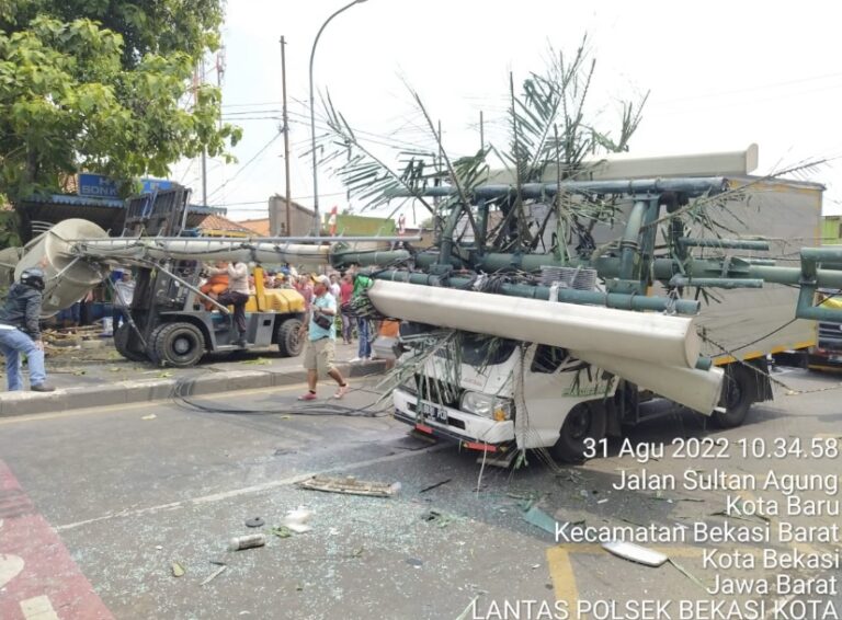 Polisi Amankan Supir Truk Kecelakaan Maut di Bekasi