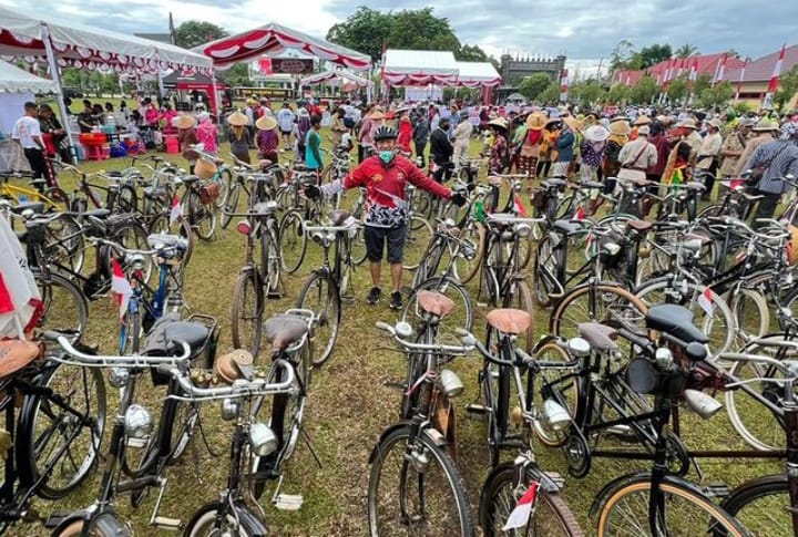 Minggu Depan, Ribuan Pecinta Sepeda Onthel Banjiri GBK