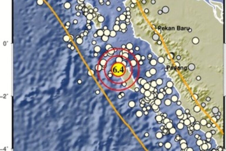 Gempa Bermagnitudo 5,2 Guncang Kawasan Sumur, Banten