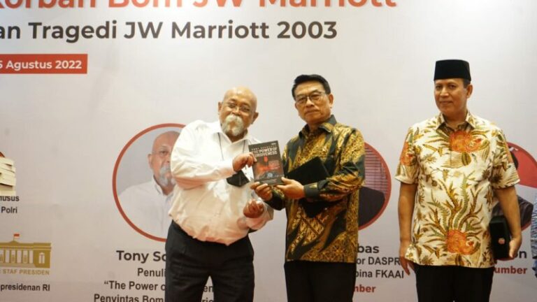 Peringatan Tragedi JW Marriot 2003, Moeldoko: Jangan Pernah Lupa