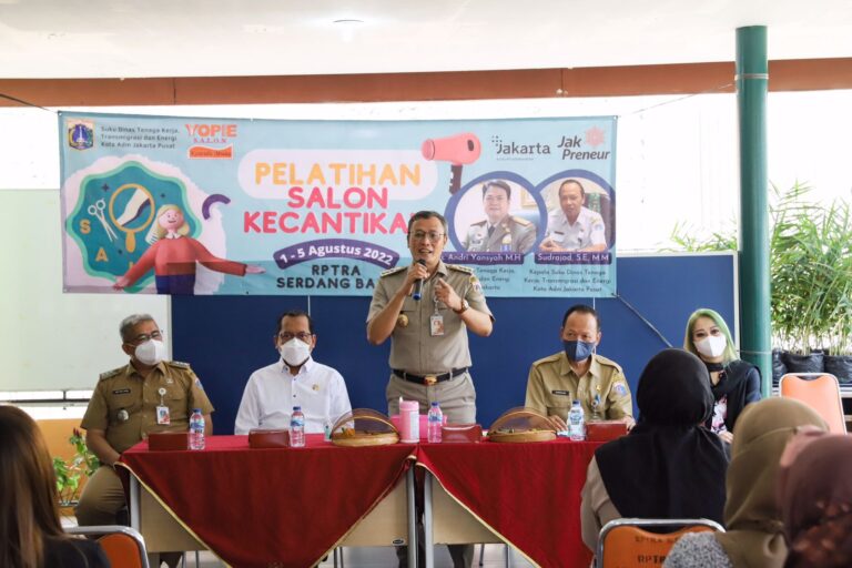 Pemkot Jakarta Pusat Gelar Pelatihan Salon Kecantikan di Kemayoran