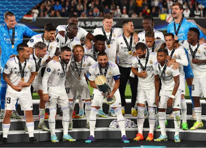 Real Madrid Raih Trofi Piala Super Eropa Kelima