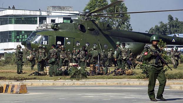 Helikopter Tentara Myanmar Tembaki Sekolah, 6 Siswa Tewas