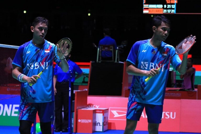 Disingkirkan Ganda Taiwan, Fajar/Rian Kandas di Semifinal Japan Open