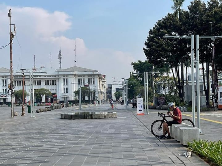 Tahun Baru, Penyewa Sepeda Onthel di Kota Tua Meningkat