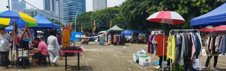 Antisipasi PKL Jualan di Fasum, Pasar Sogo Jongkok Cideng Kembali Dihidupkan