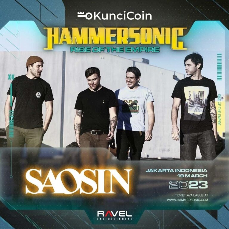 Saosin Ramaikan Panggung Hammersonic Festival 2023