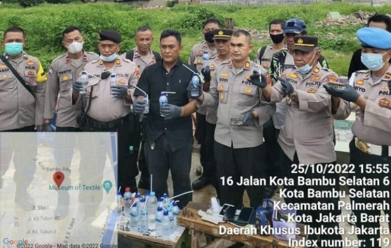 Polsek Palmerah Temukan 100 Peluru Aktif di Kampung Boncos, 5 Orang Diamankan