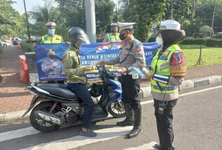 Tiga Hari Andalkan ETLE, Polisi Tindak 2.242 Pengendara saat Operasi Zebra