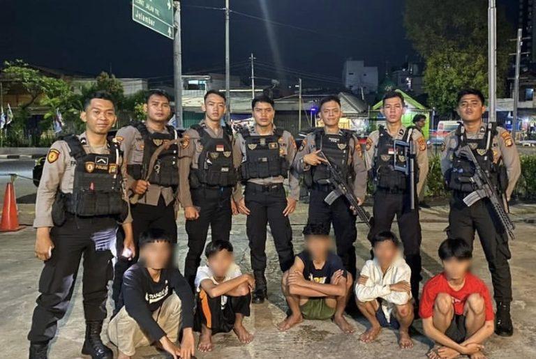 Diduga Hendak Tawuran di Tambora, Polisi Ringkus Lima Remaja