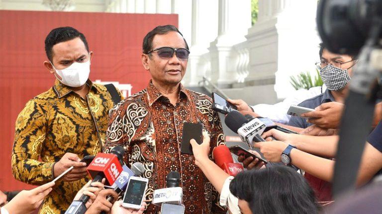 Sampaikan Pengunduran Diri, Ini Isi Surat Mahfud ke Jokowi