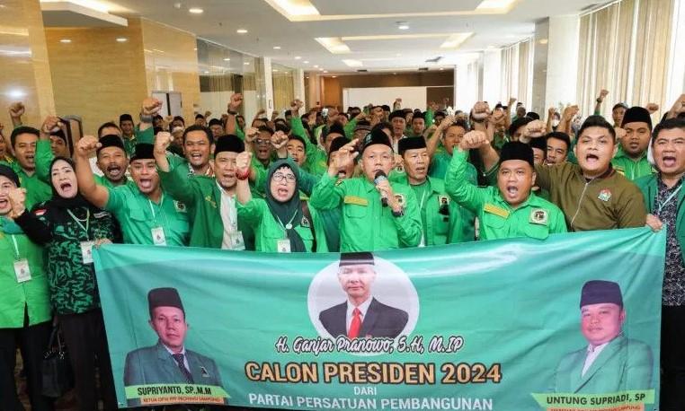 Resmi! PPP Dukung Ganjar Pranowo Capres 2024