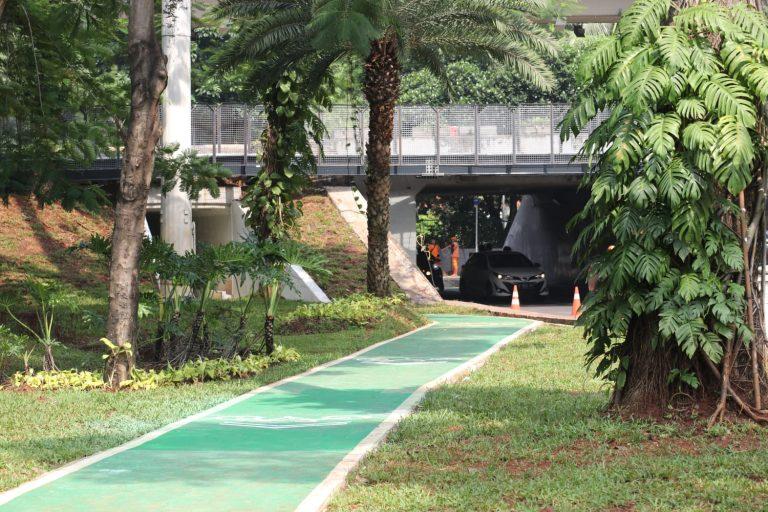 Tidak Lagi Eksklusif, Kini Taman Semanggi Bisa Dinikmati Pesepeda dan Pejalan Kaki