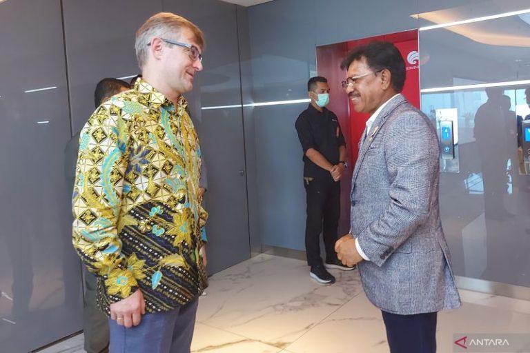 Jumpa Dubes Ukraina, Menkominfo Bahas Peluang Kerja Sama Digital