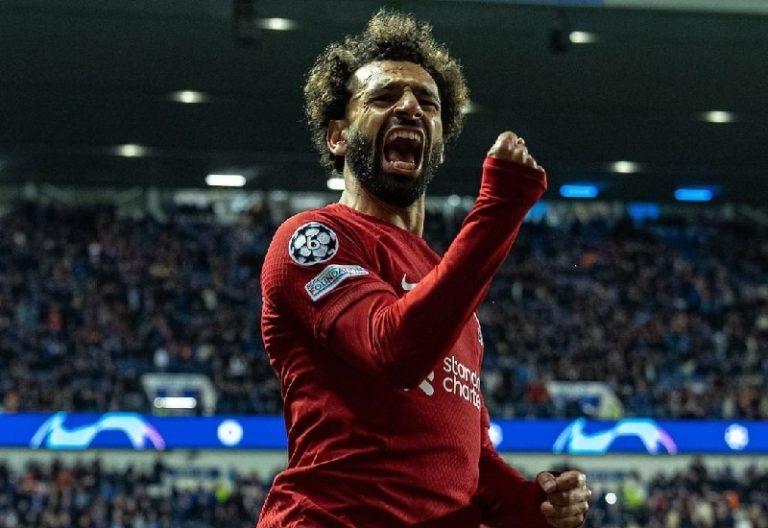 Salah Pecahkan Rekor Hattrick Tercepat di Liga Champions