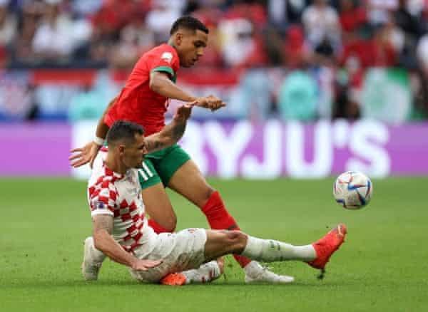 Maroko Paksa Mantan Finalis Piala Dunia Kroasia Berbagi Angka