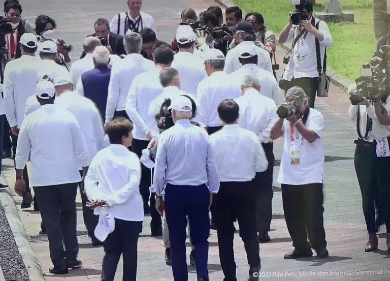 Momen Langka G20, Menteri PUPR Ã¢â‚¬Å“NyamarÃ¢â‚¬Â jadi Fotografer