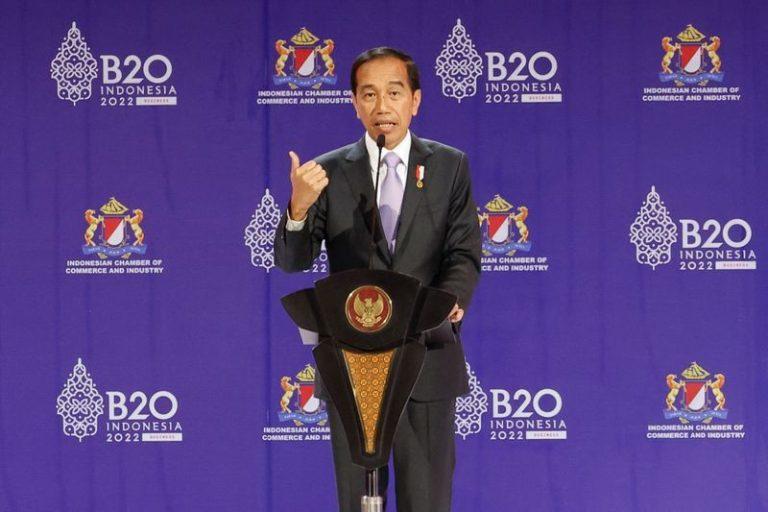 Buka KTT G20, Jokowi: Konflik Harus Diakhiri