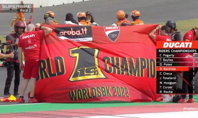 Finis Kedua, Alvaro Bautista Rebut Juara WSBK