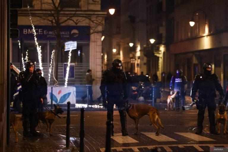 Dikalahkan Maroko, Fans Belgia Mengamuk di Brussel