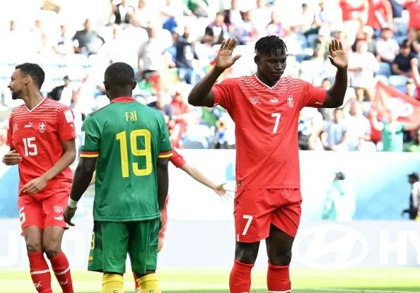 Swiss Awali Piala Dunia dengan Kalahkan Kamerun