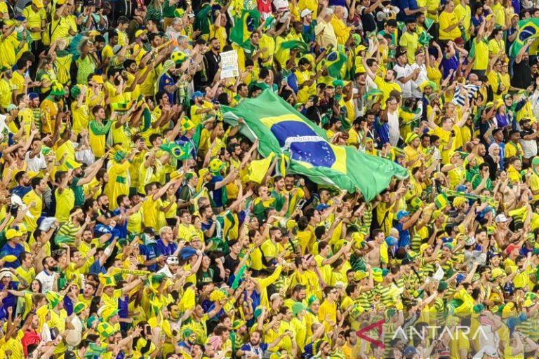 Gemuruh Fans Brasil Warnai Kemenangan “Selecao” atas Swiss