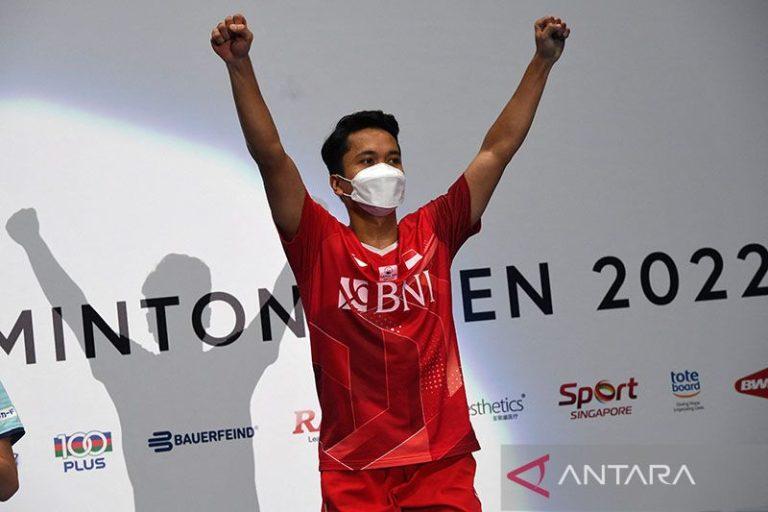 Juara Hylo Open 2022, Anthony Ginting: Spesial buat Mama