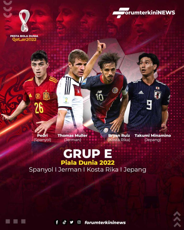 Grup E Piala Dunia Qatar 2022