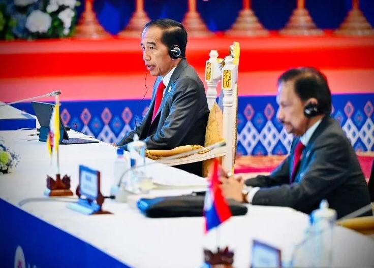 Jokowi Tegaskan Minta Kekerasan Terhadap Myanmar Dihentikan